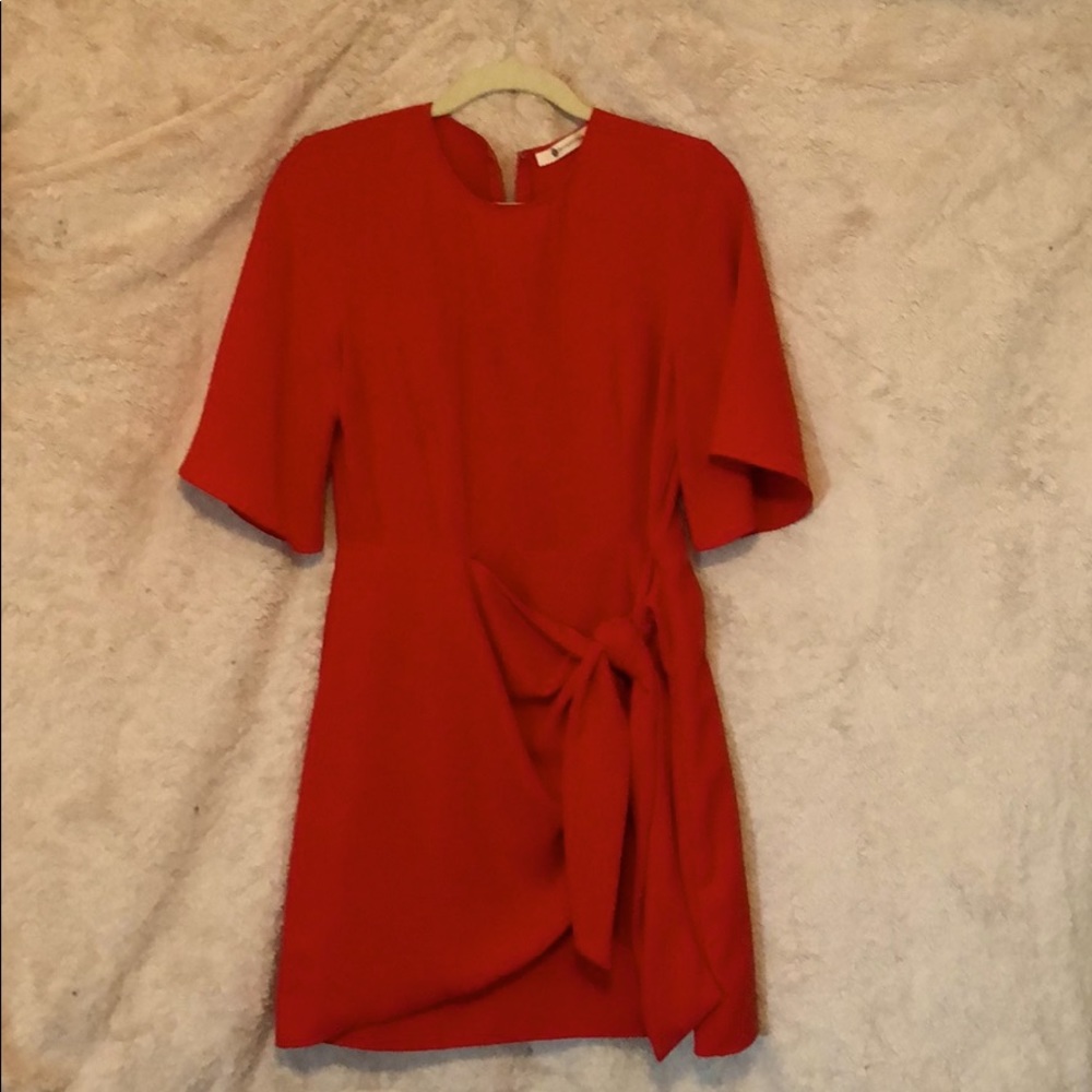 Impeccable Pig red dress